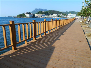 重慶仿木欄桿噴涂及仿木紋顏色探討